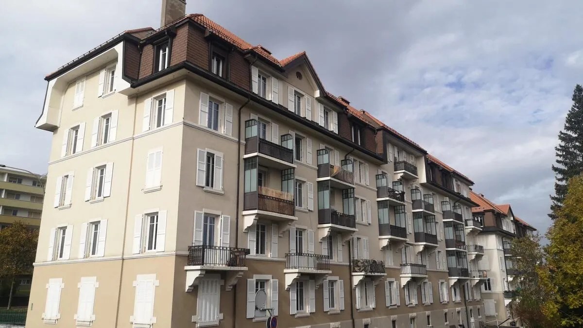 Appartement de 2 pièces en location à La Chaux-de-Fonds - 44 m²