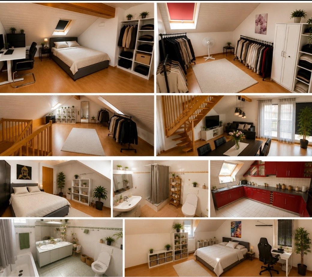 Magnifique appartement de 7 pièces en duplex au coeur d'Echallens